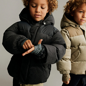 Куртка дутая Wheat "Mads Grey Stone", лунный камень